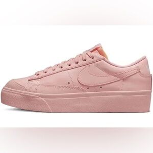 Nike Women's Blazer Low Platform Atmosphere Pink Sneakers